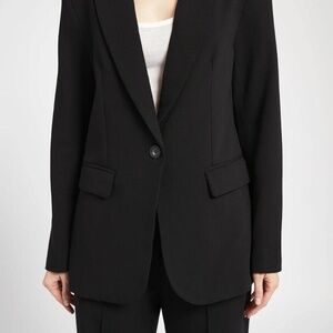 BOA Because of Alice Black Oversized Blazer - Size XS